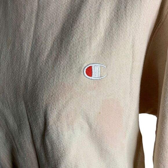 Vintage Champion Reverse Weave Sweatshirt S Pink Crewneck Fleece Pullover - Picture 3 of 10